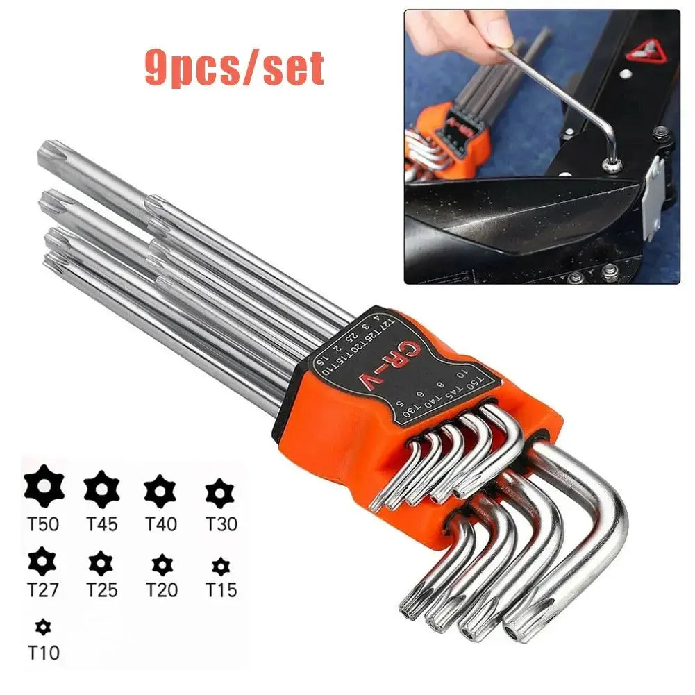 LISM 9-Piece Precision Torx Key Set - JP Auto
