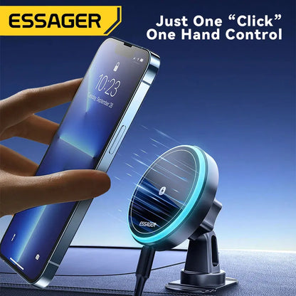 ESSAGER Magnetic Wireless Charger & Phone Holder for Car JP Electronics